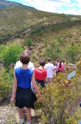 Senderismo con colegio por la Senda del Genaro en el embalse El Atazar