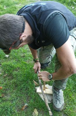 actividad de cómo hacer fuego con palos sin una fuente de calor