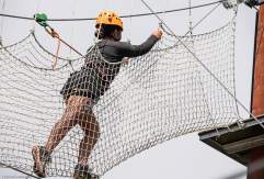 parque de aventuras de cuerdas de Lozoya